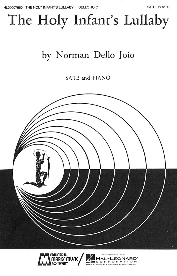Norman Dello Joio: The Holy Infant's Lullaby: Mixed Choir a Cappella: Vocal