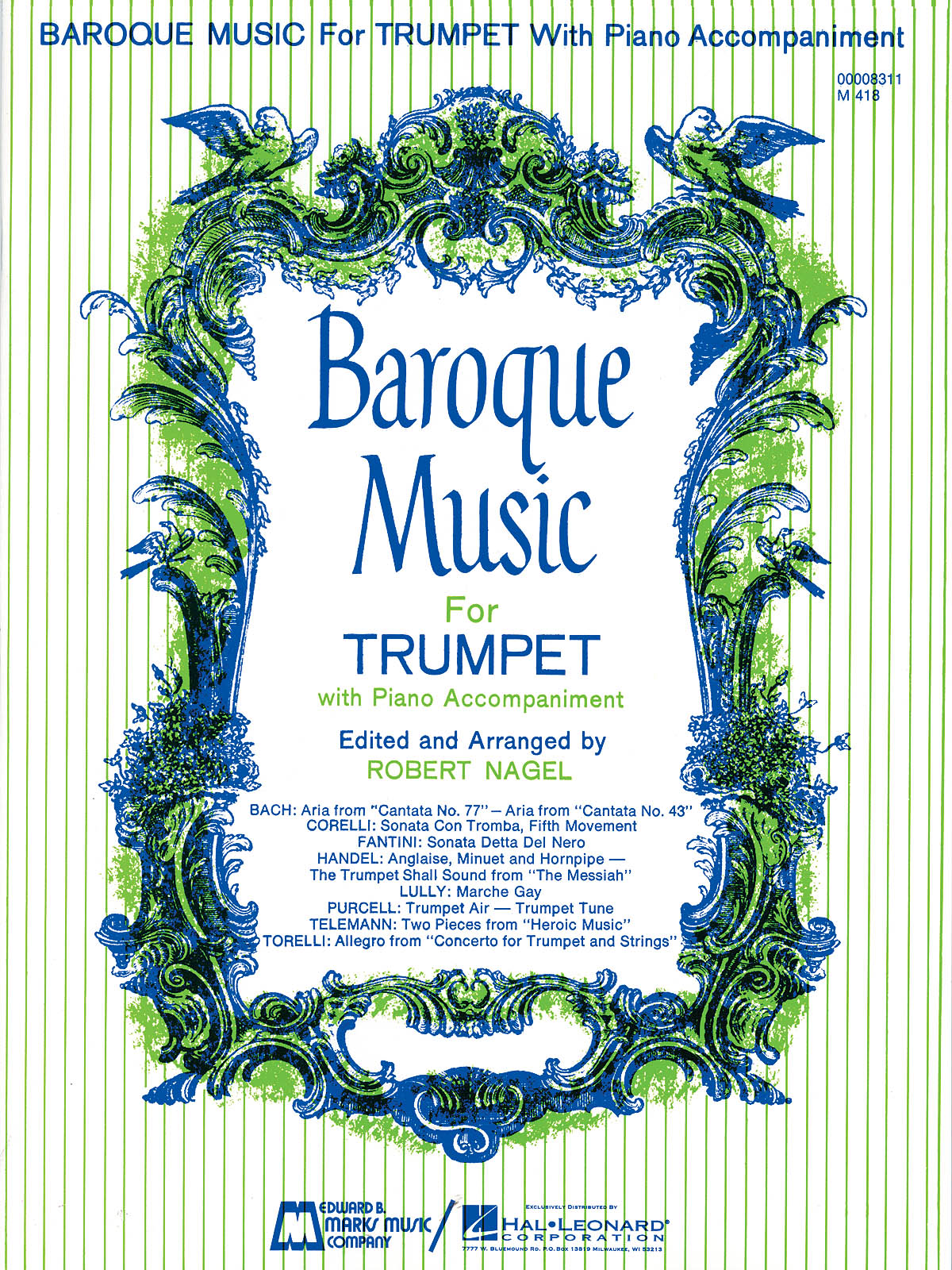 Baroque Music for Trumpet: Trumpet Solo: Instrumental Album