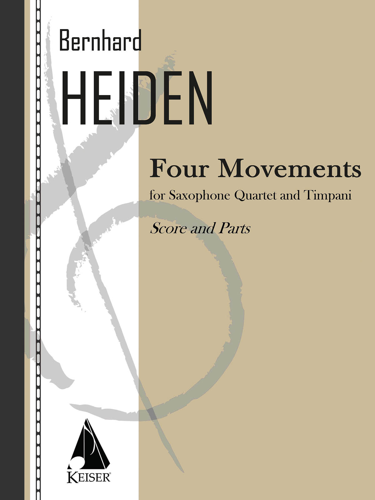 Bernhard Heiden: Four Movements: Woodwind Ensemble: Score & Parts