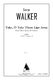 George Walker: Take  O Take Those Lips Away: Mixed Choir a Cappella: Vocal Score