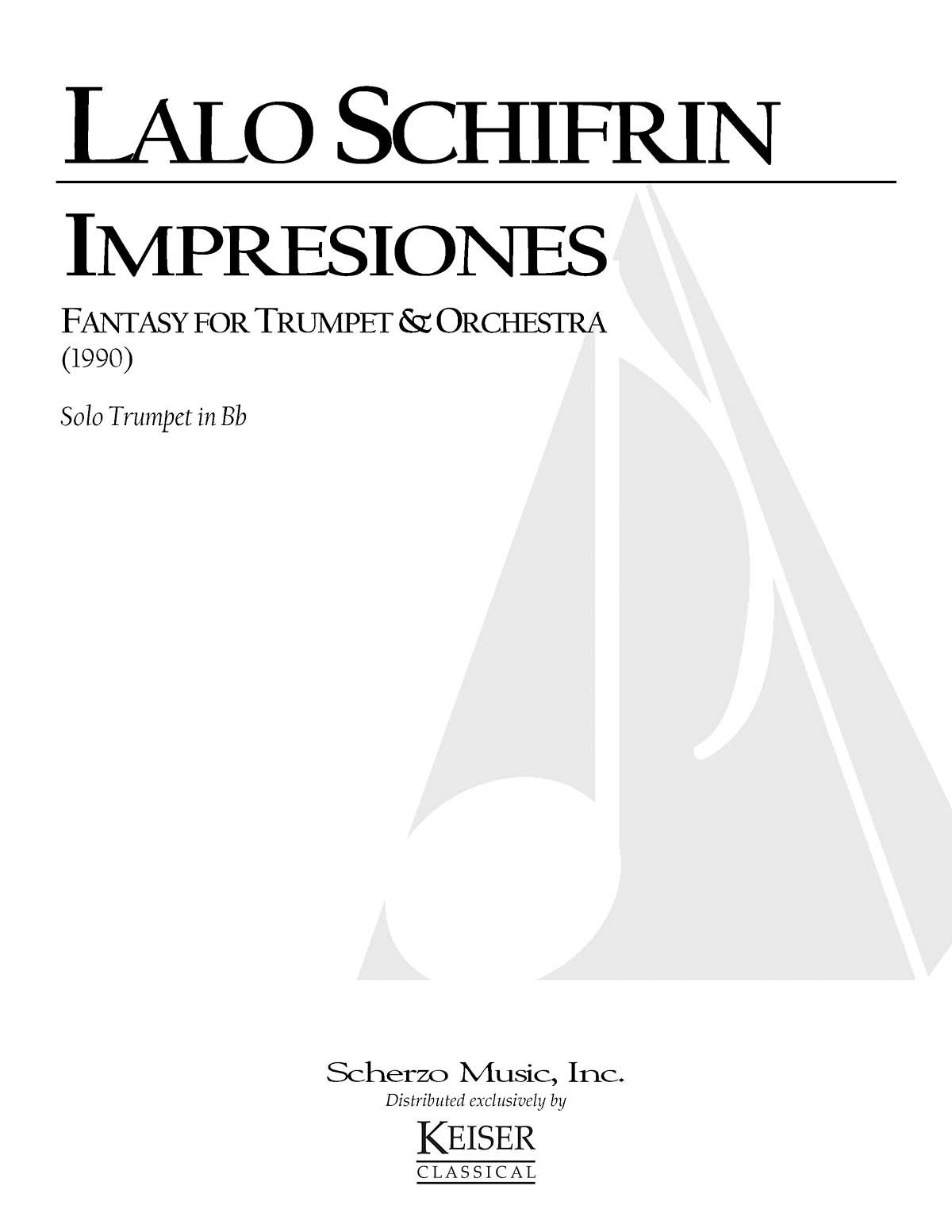 Lalo Schifrin: Impresiones: Trumpet Solo: Instrumental Album