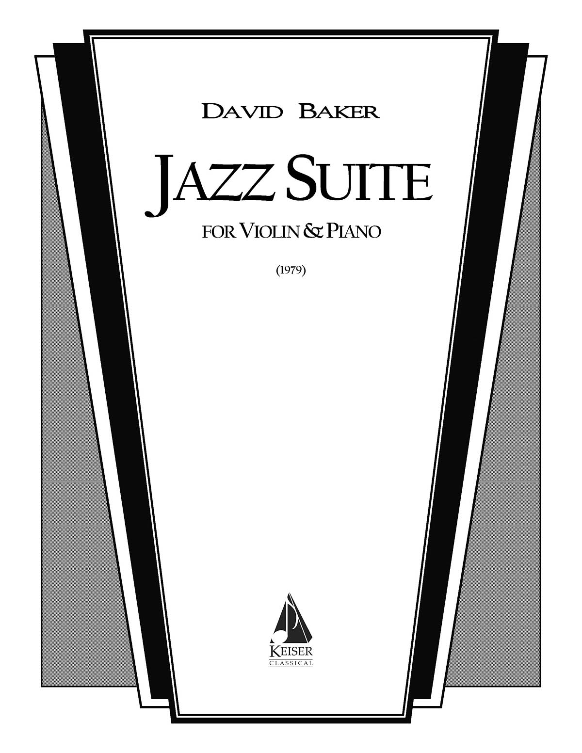 David Baker: Jazz Suite: Violin and Accomp.: Instrumental Album