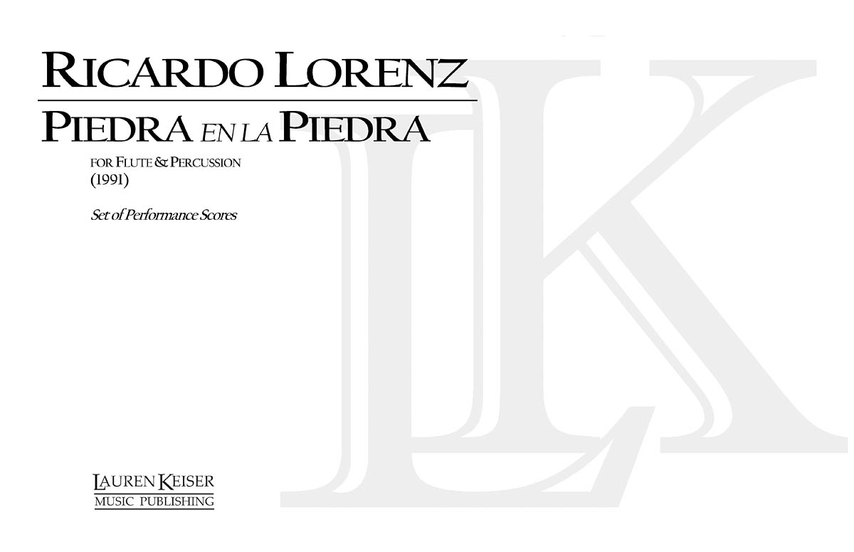Ricardo Lorenz: Piedra en la Piedra: Other Variations: Instrumental Album