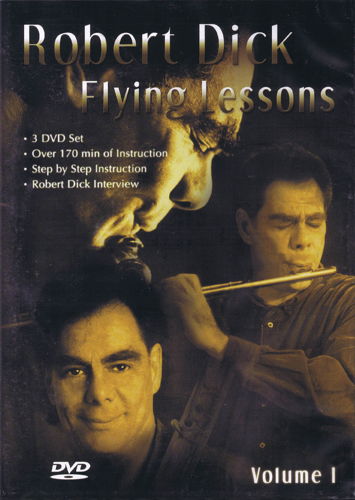 Robert Dick: Flying Lessons 3 DVD Set: Flute Solo: DVD
