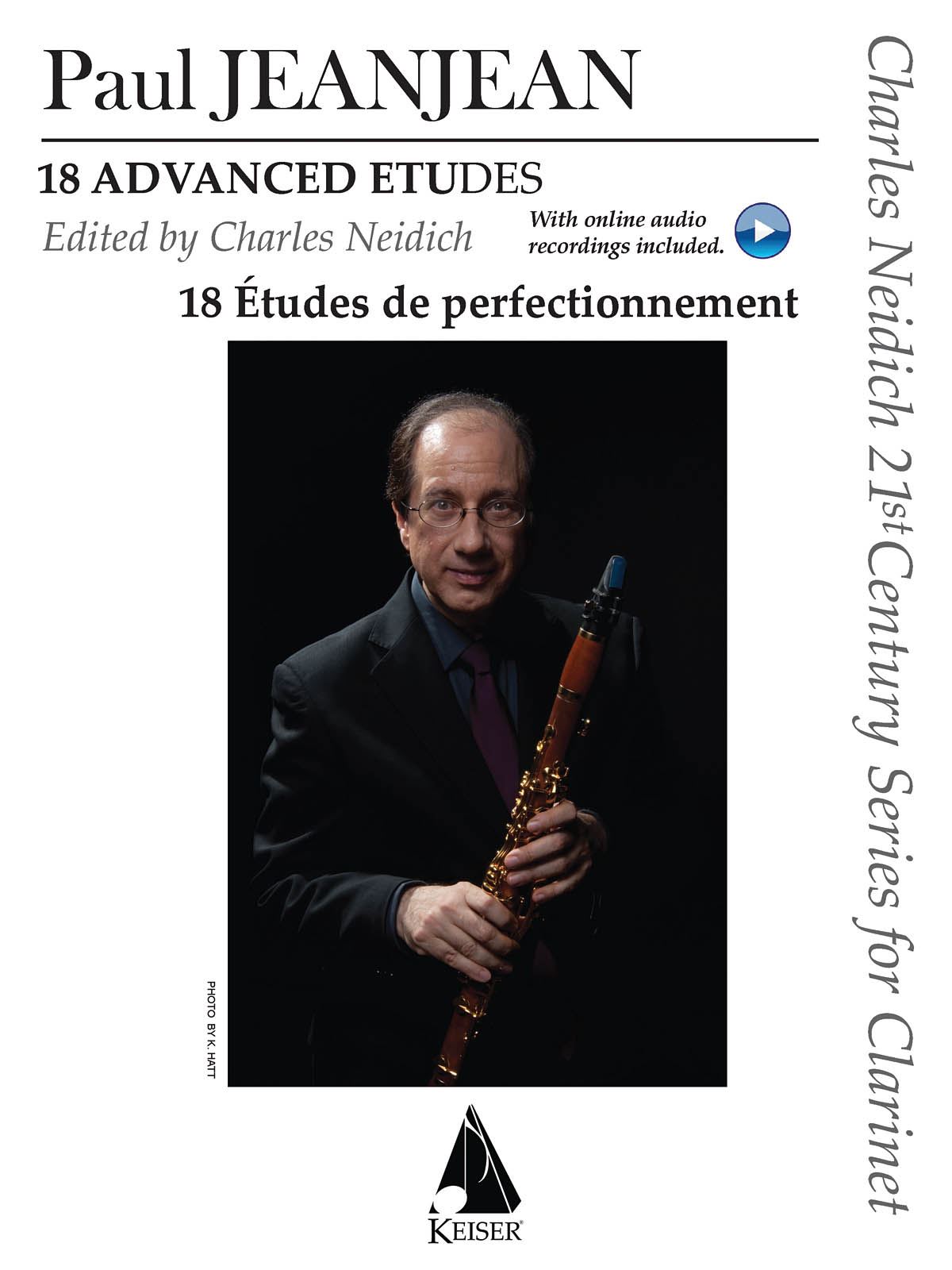 Paul Jeanjean: 18 Advanced Etudes: Clarinet Solo: Instrumental Album