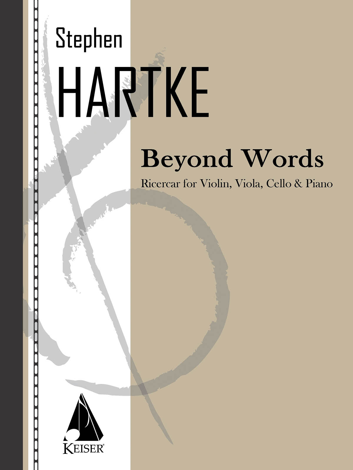 Stephen Hartke: Beyond Words: Ricercar: String Trio: Part