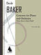 Claude Baker: Concerto for Piano and Orchestra: Piano: Instrumental Album