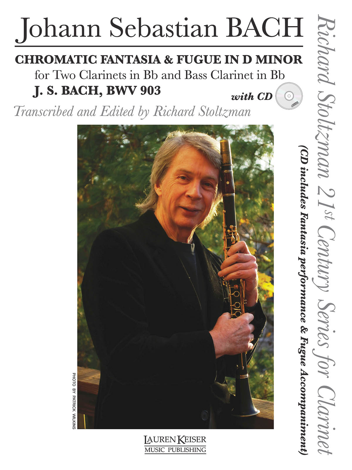 Johann Sebastian Bach: Chromatica Fantasia & Fugue In D Minor: Clarinet
