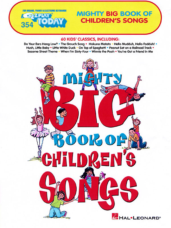 Mighty Big Book of Children's Songs: Piano: Instrumental Album