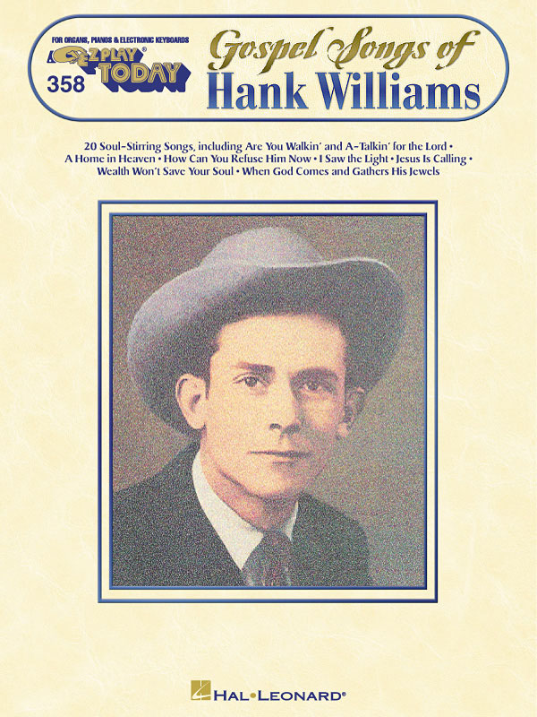 : Gospel Songs of Hank Williams: Piano: Instrumental Album