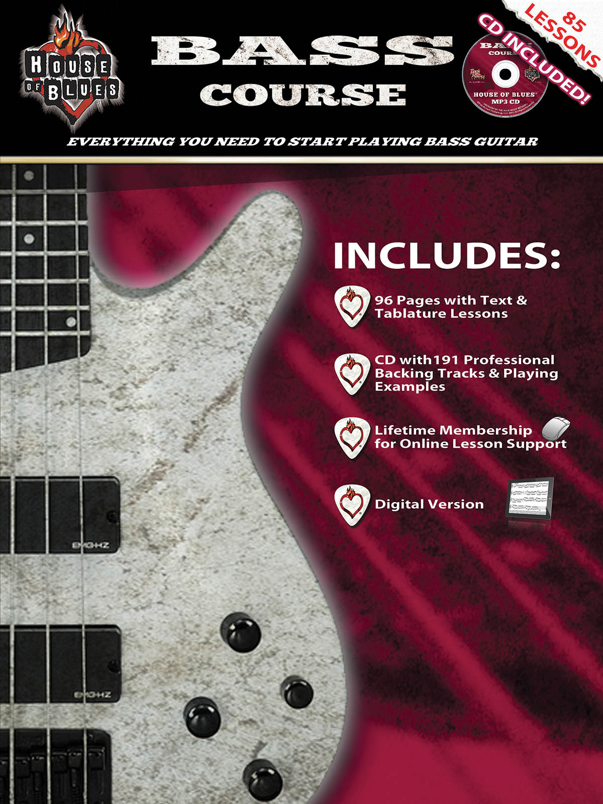 House of Blues Bass Course - Expanded Edition: Bass Guitar Solo: Instrumental