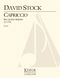David Stock: Capriccio for Small Orchestra - Full Score: Orchestra: Score