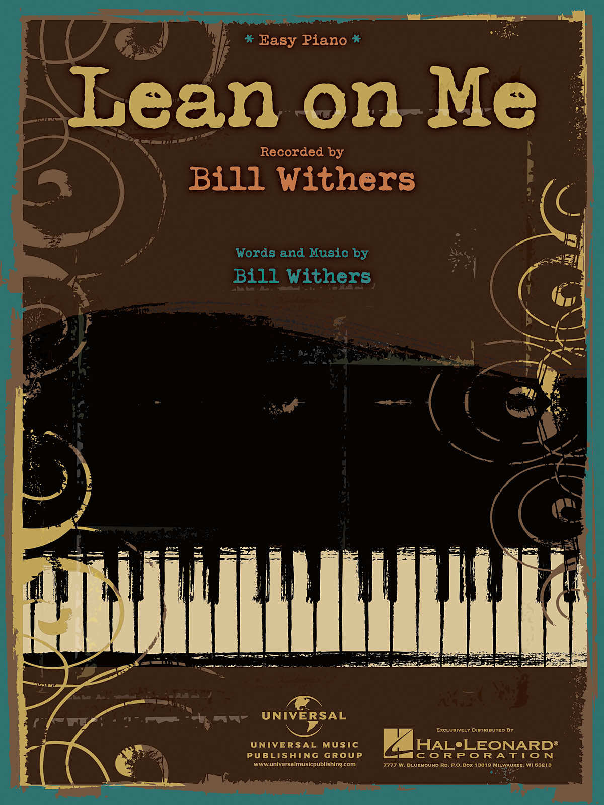 Bill Withers: Lean on Me: Easy Piano: Single Sheet