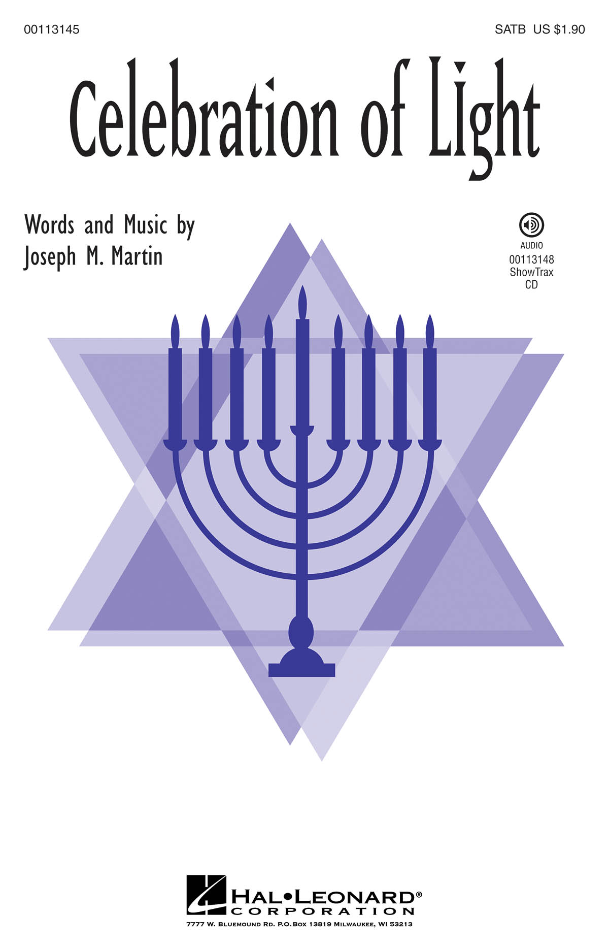 Joseph M. Martin: Celebration of Light: Mixed Choir a Cappella: Vocal Score