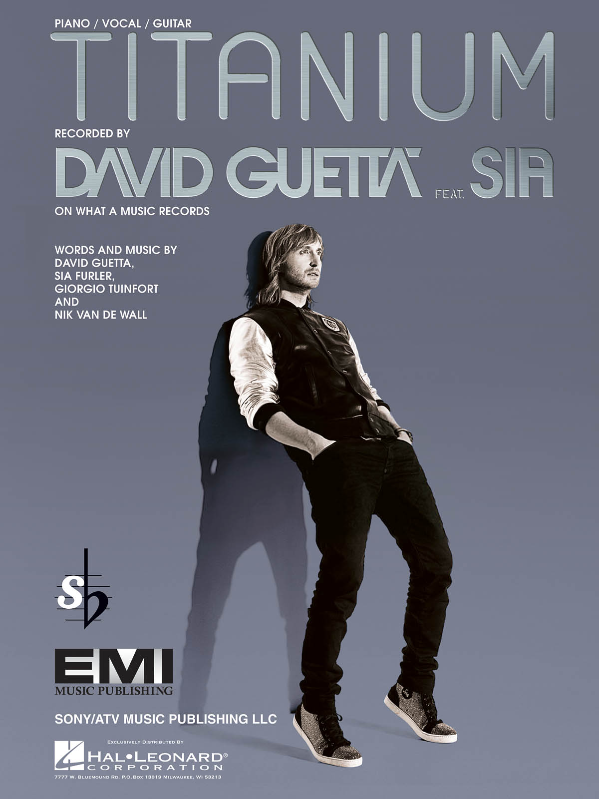 David Guetta  Sia: Titanium: Piano  Vocal and Guitar: Mixed Songbook