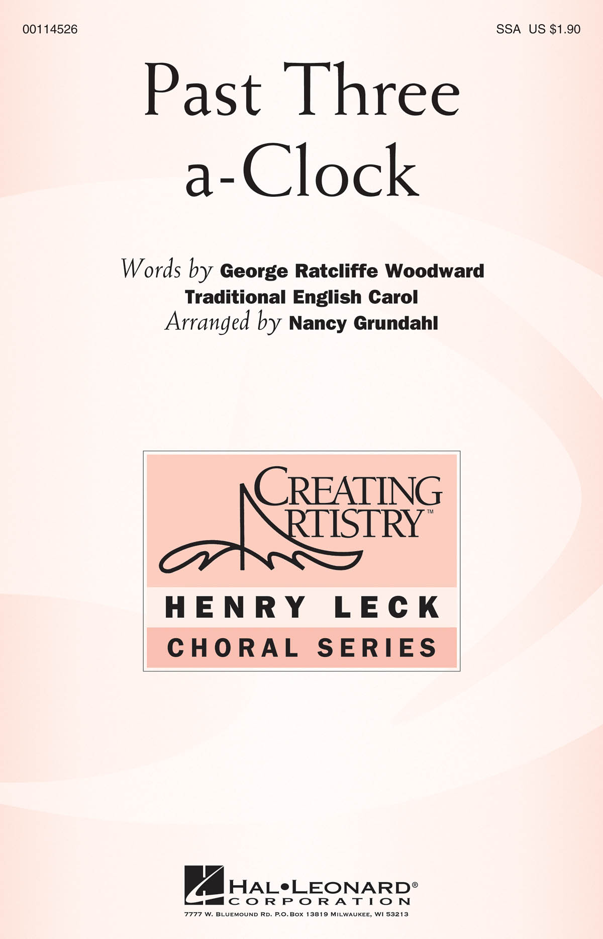 Past Three a-Clock: Upper Voices a Cappella: Vocal Score