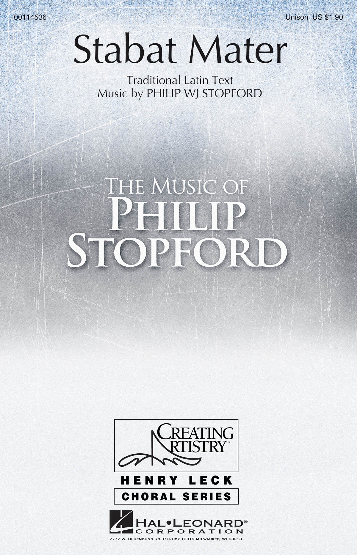 Philip W. J. Stopford: Stabat Mater: Mixed Choir a Cappella: Vocal Score