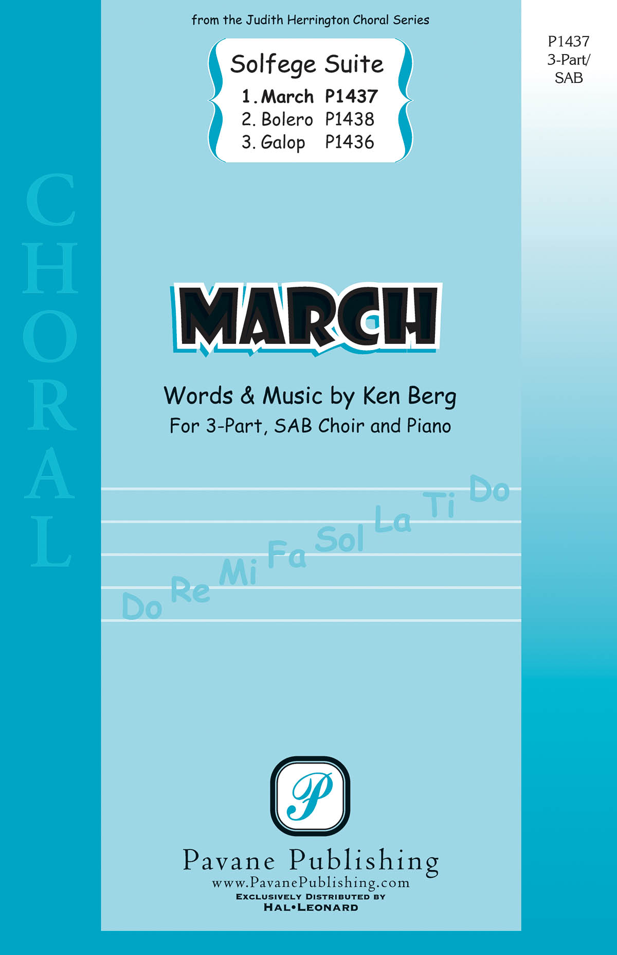 Ken Berg: March: Mixed Choir a Cappella: Vocal Score
