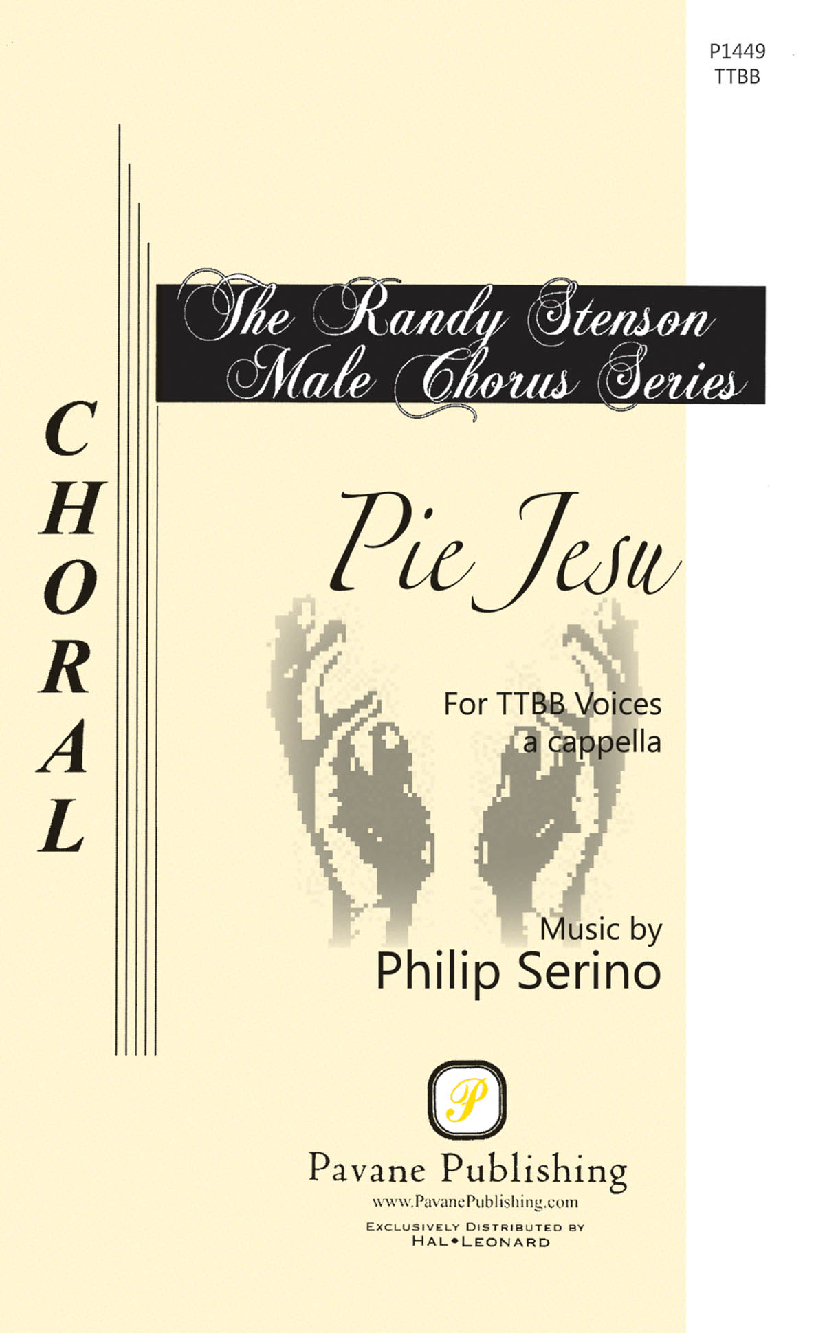Philip Serino: Pie Jesu: Lower Voices a Cappella: Vocal Score