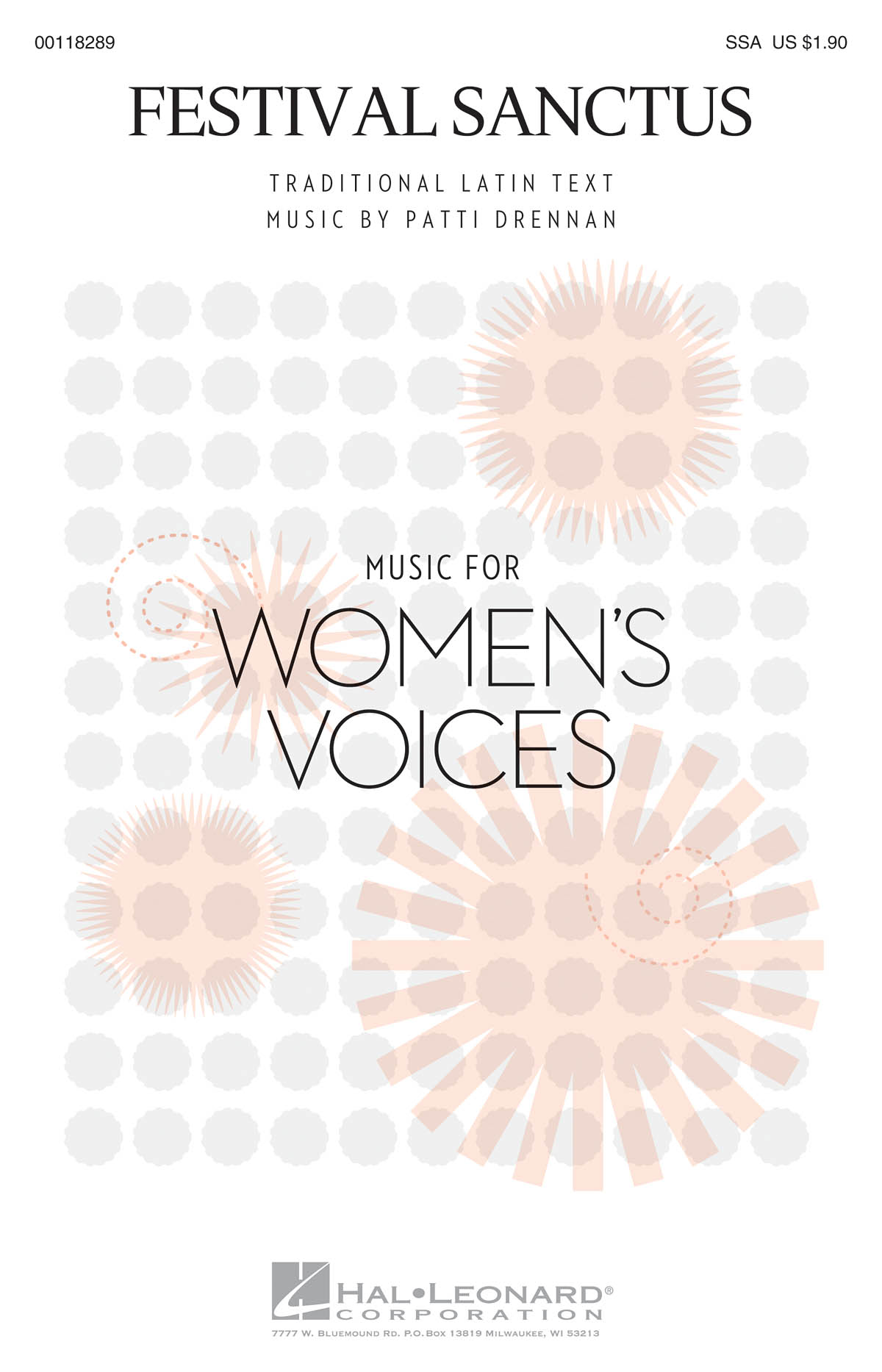 Patti Drennan: Festival Sanctus: Upper Voices a Cappella: Vocal Score