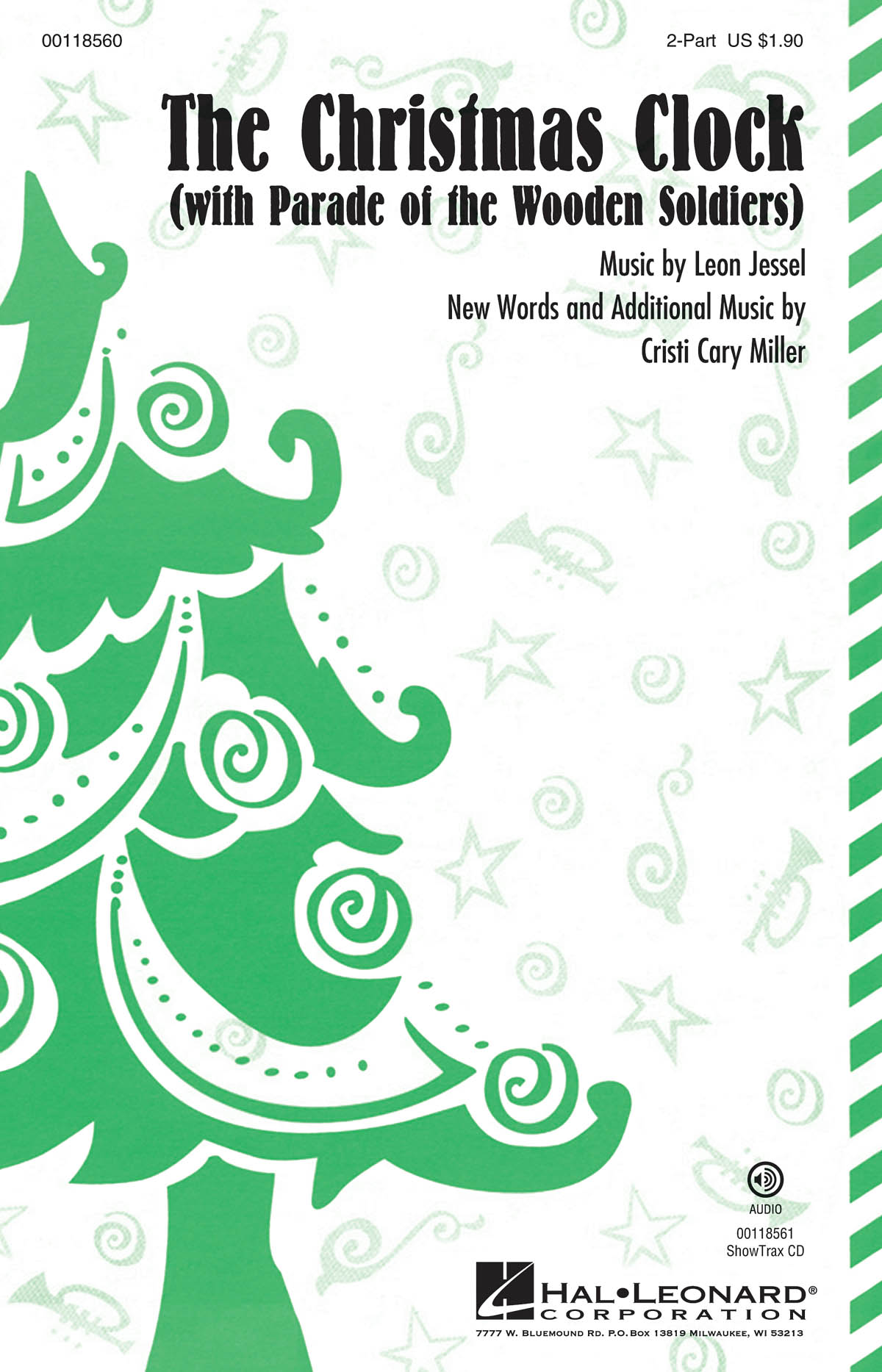 Cristi Cary Miller Lon Jessel: The Christmas Clock: Mixed Choir a Cappella:
