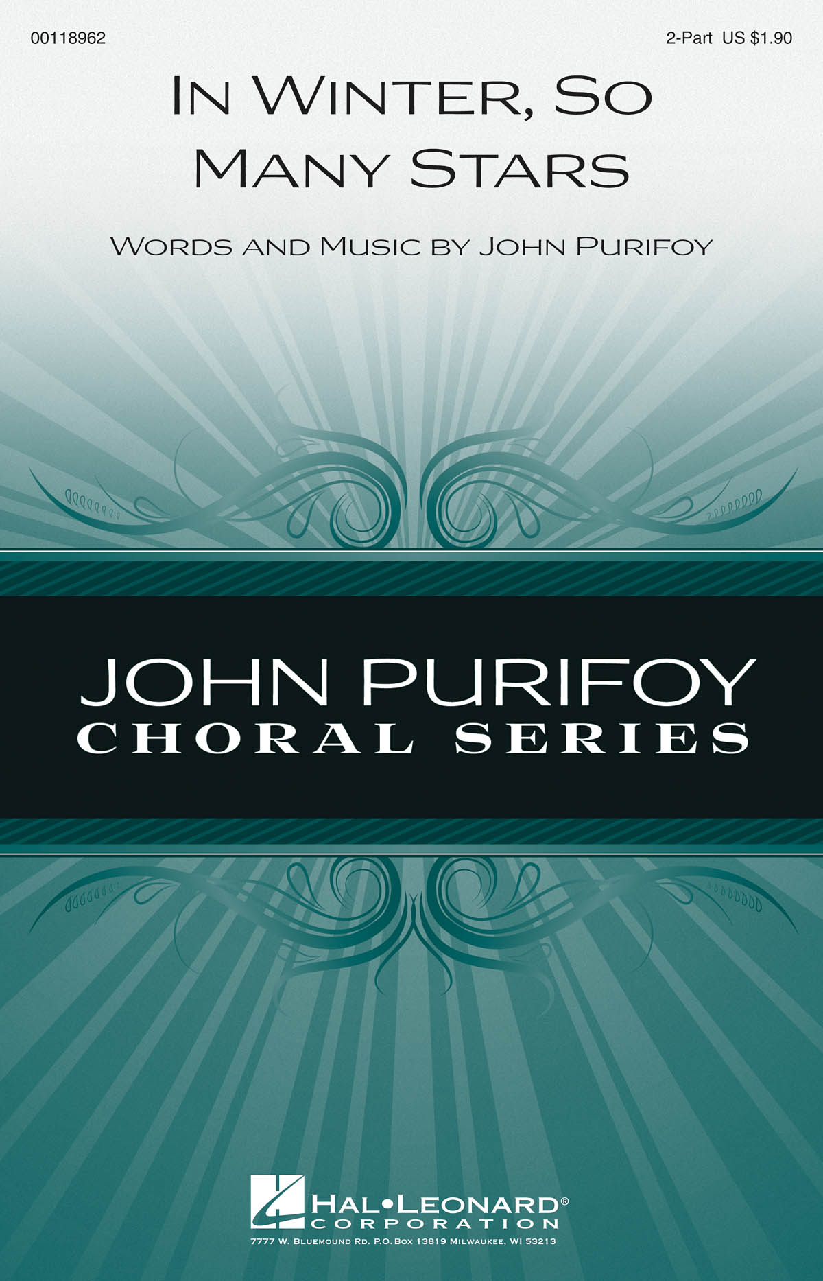 John Purifoy: In Winter  So Many Stars: Mixed Choir a Cappella: Vocal Score