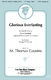 M. Thomas Cousins: Glorious Everlasting: Mixed Choir a Cappella: Vocal Score