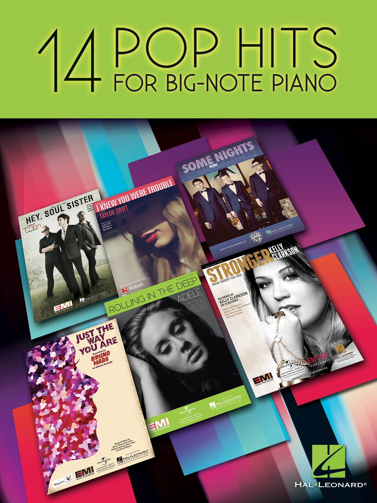 14 Pop Hits: Piano: Mixed Songbook