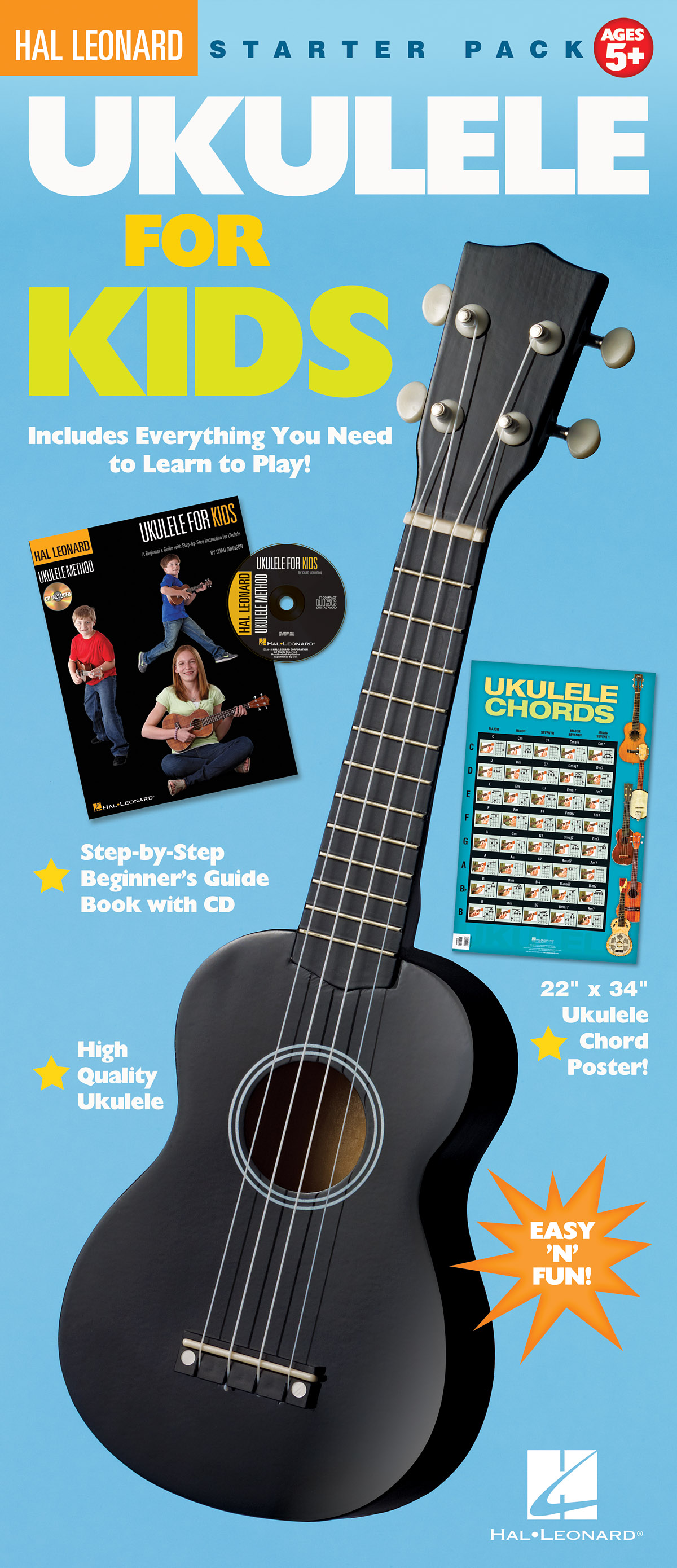Ukulele for Kids Starter Pack: Ukulele: Instrumental Album