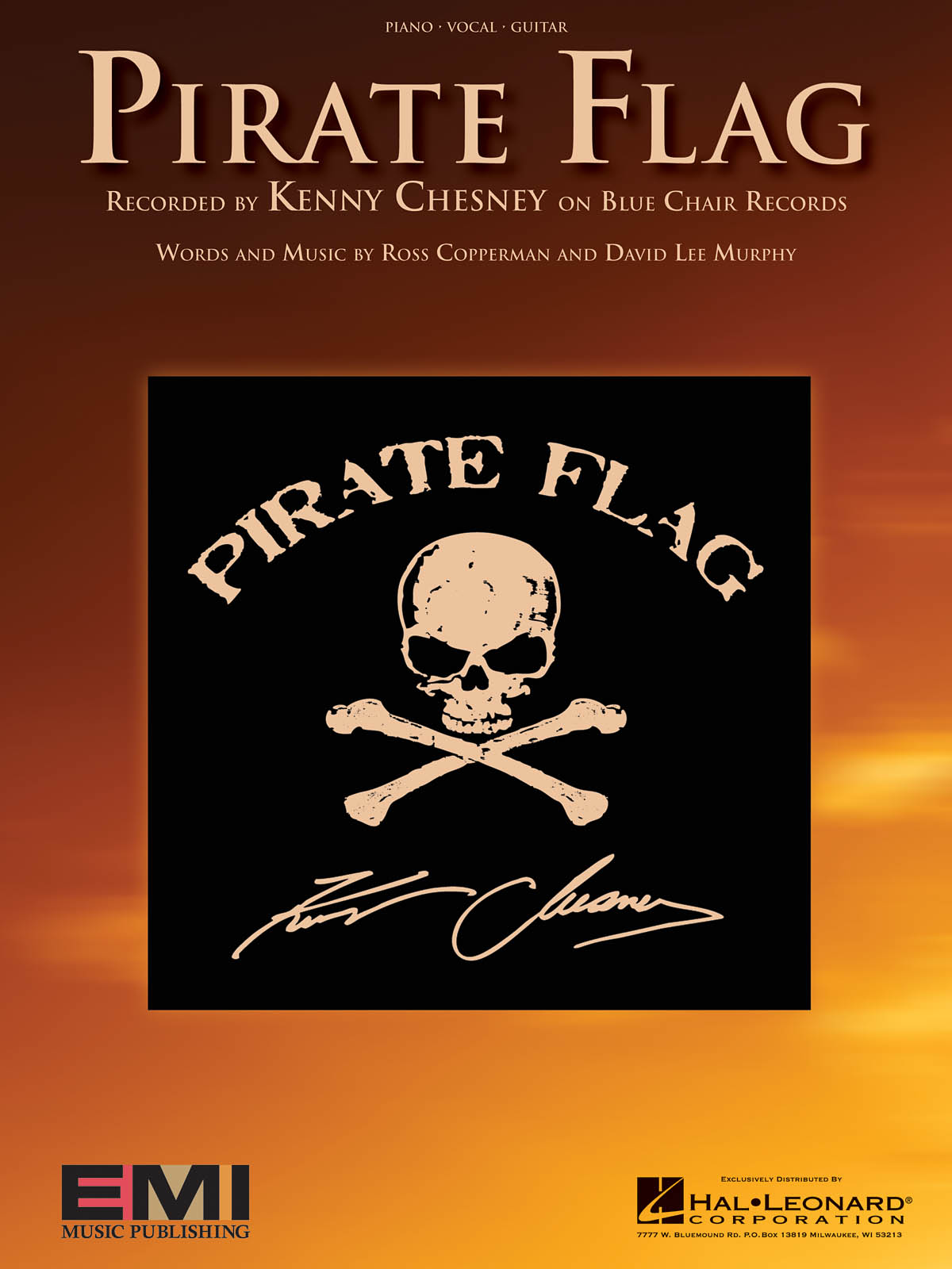 Kenny Chesney: Pirate Flag: Piano  Vocal and Guitar: Mixed Songbook