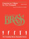 Antonio Vivaldi: Concerto for Two Trumpets: Brass Ensemble: Score & Parts