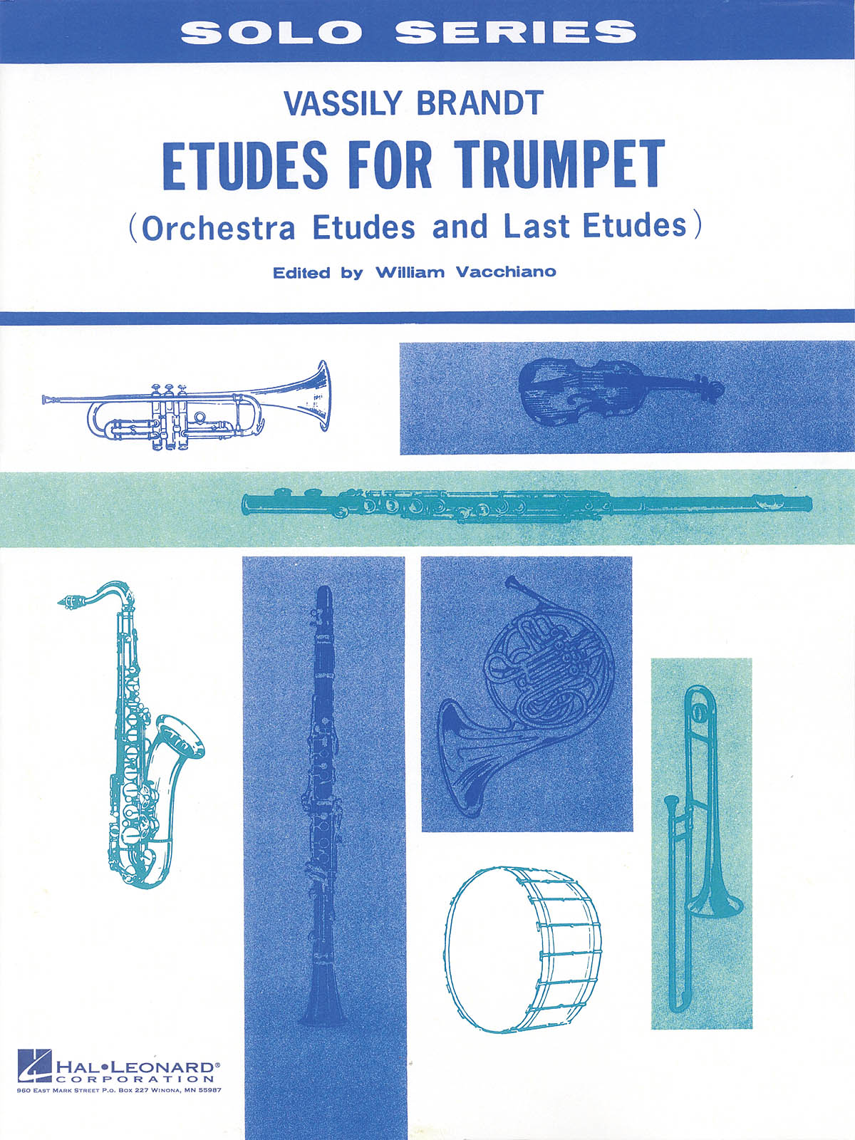 Vassily Brandt: Etudes for Trumpet: Trumpet Solo: Instrumental Tutor