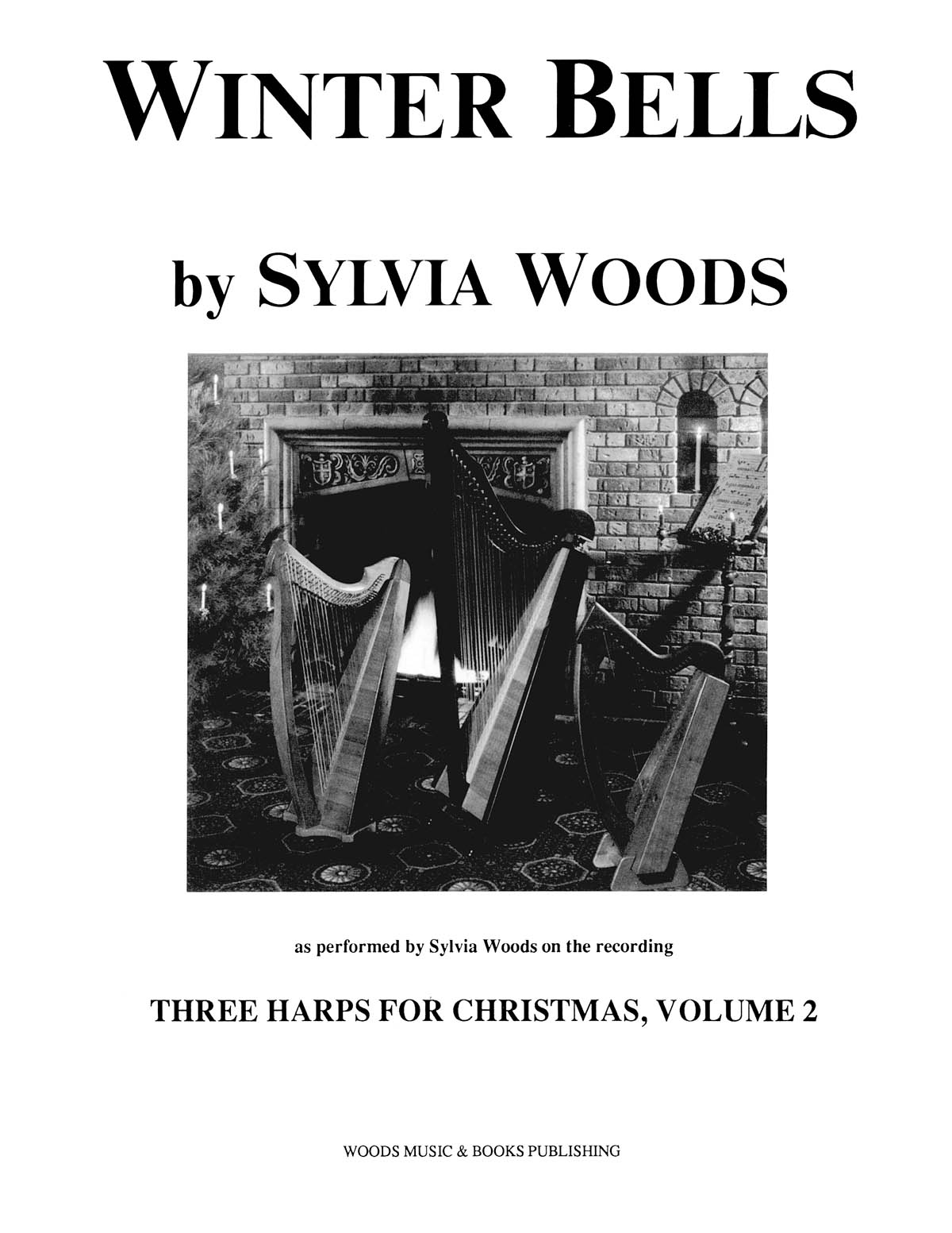 Sylvia Woods: Winter Bells: Harp Solo: Instrumental Album