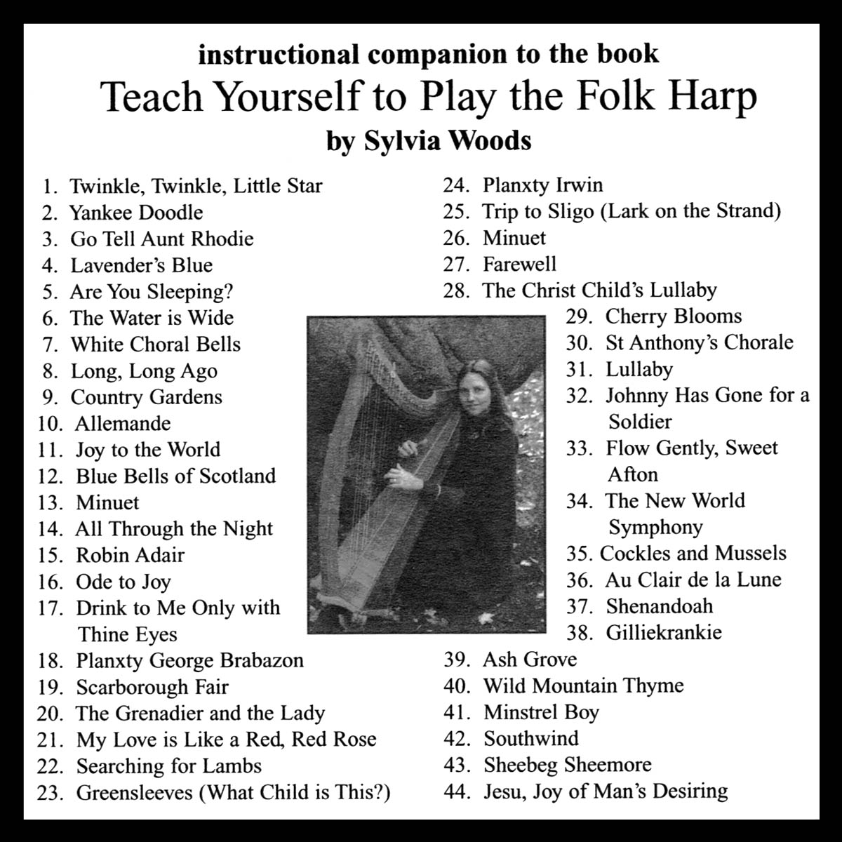 Teach Yourself to Play the Folk Harp: Harp Solo: CD