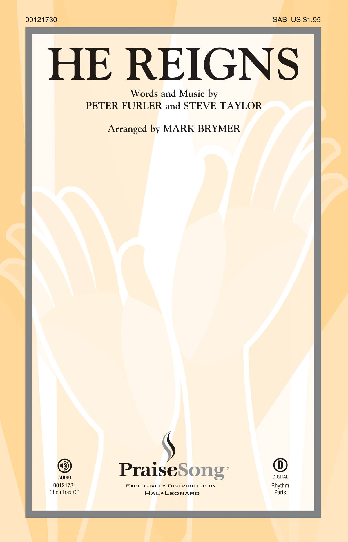 Peter Furler Steve Taylor: He Reigns: Mixed Choir a Cappella: Vocal Score