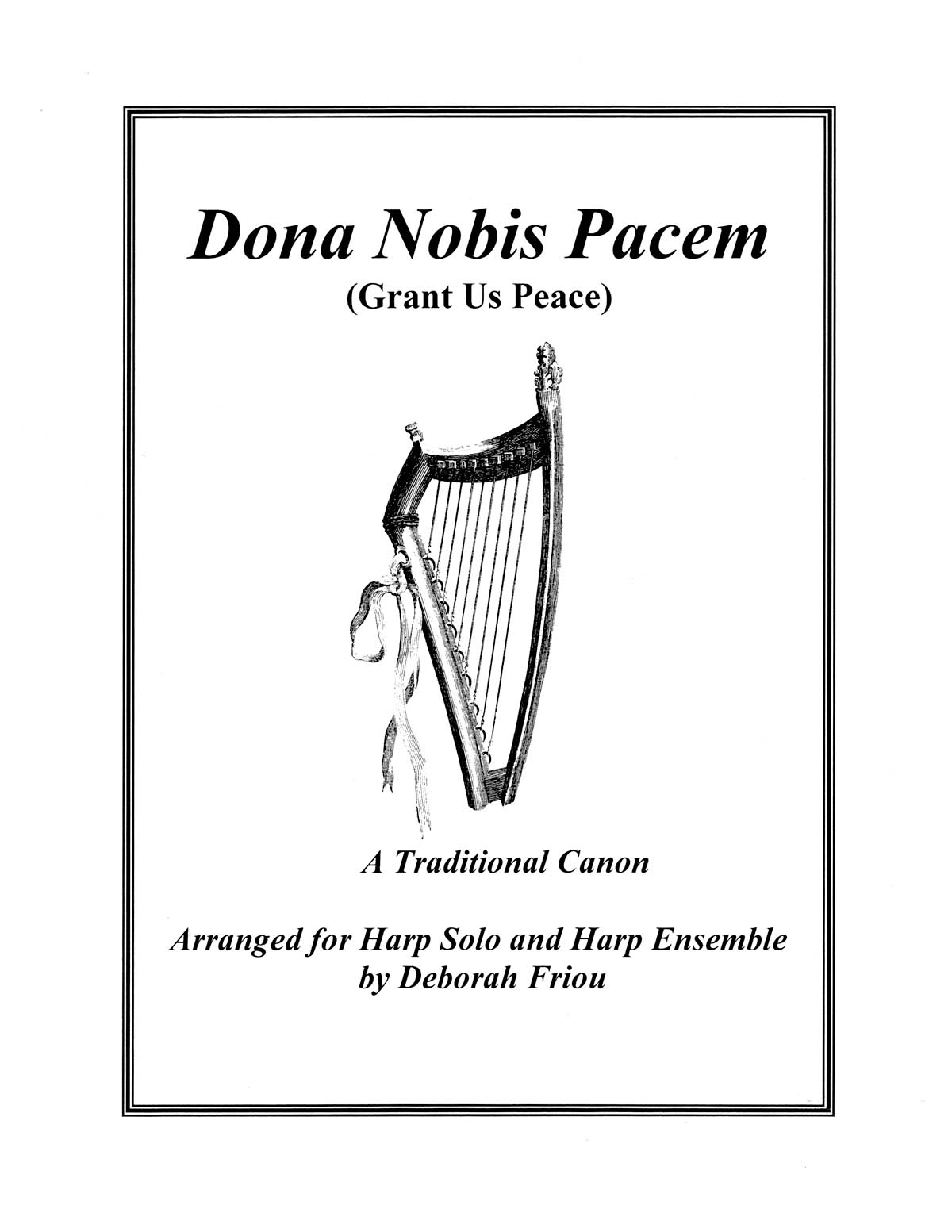 Dona Nobis Pacem: Harp Solo: Instrumental Album