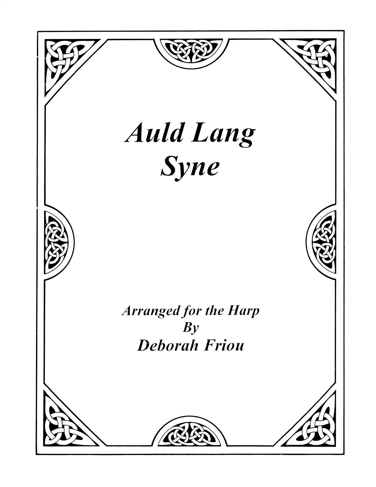 Auld Lang Syne: Harp Solo: Instrumental Album