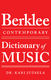 The Berklee Contemporary Dictionary of Music: Reference Books: Reference