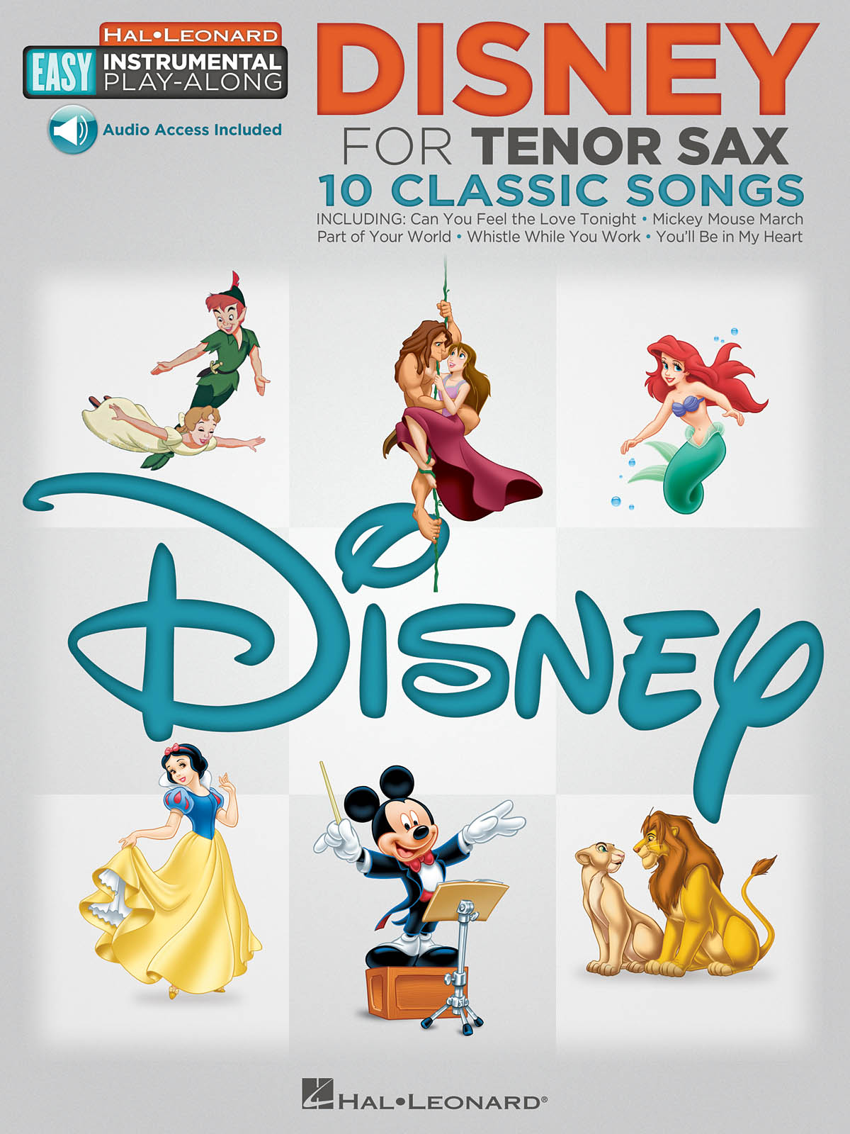Disney - 10 Classic Songs: Tenor Saxophone: Instrumental Album