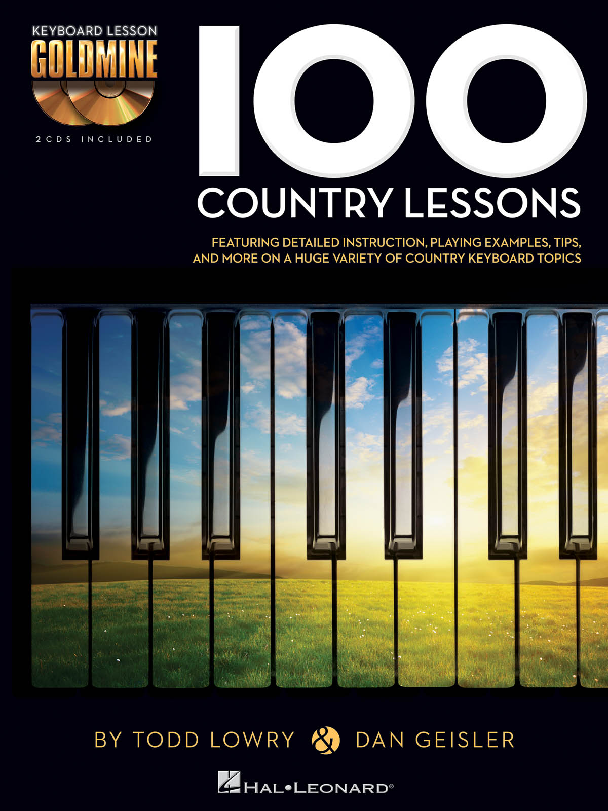 100 Country Lessons: Piano: Instrumental Album