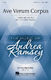 Andrea Ramsey: Ave Verum Corpus: Mixed Choir a Cappella: Vocal Score