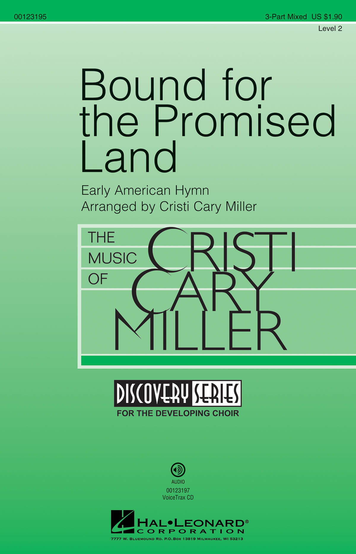 Bound for the Promised Land: Mixed Choir a Cappella: Vocal Score