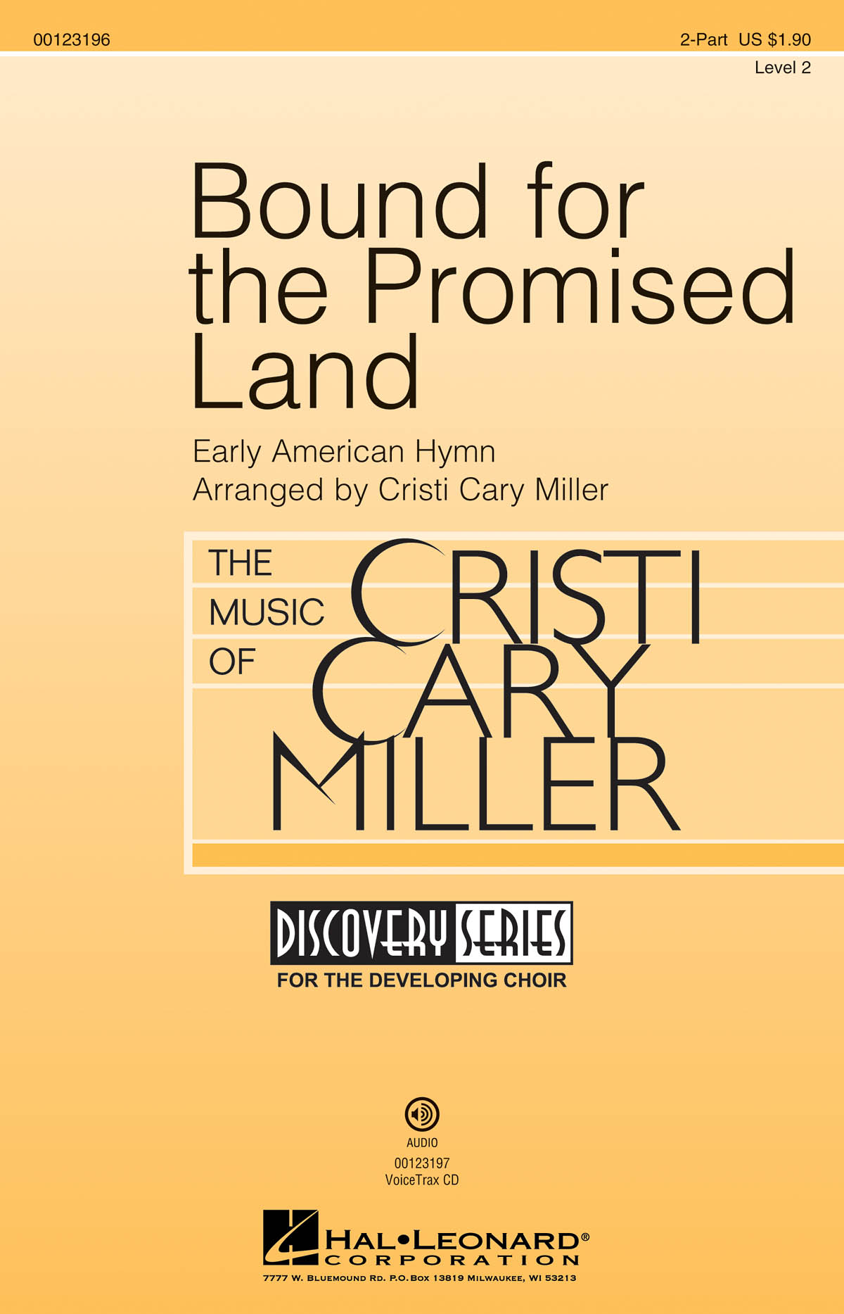Bound for the Promised Land: Mixed Choir a Cappella: Vocal Score