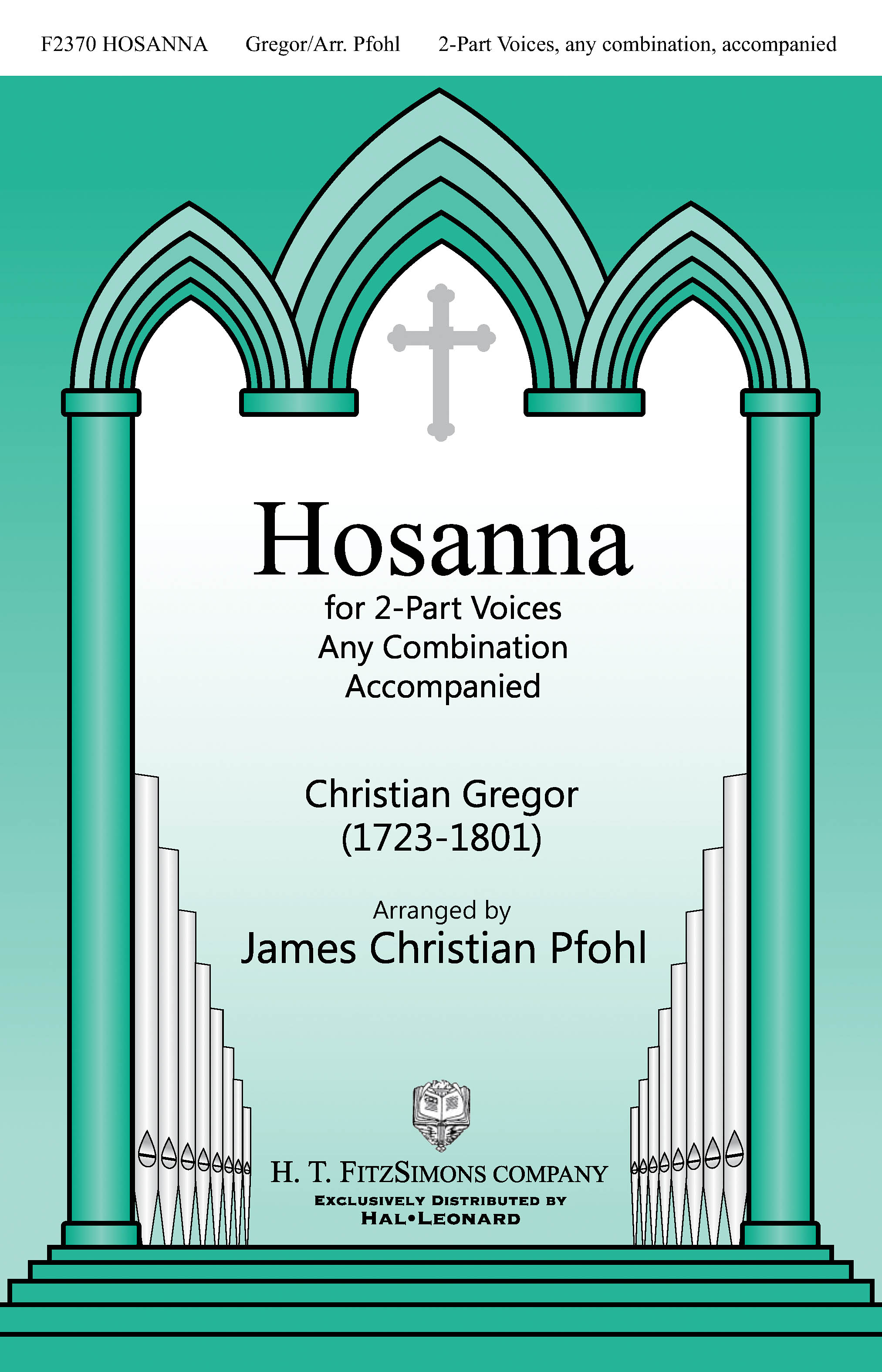 Christian Gregor: Hosanna: Mixed Choir a Cappella: Vocal Score