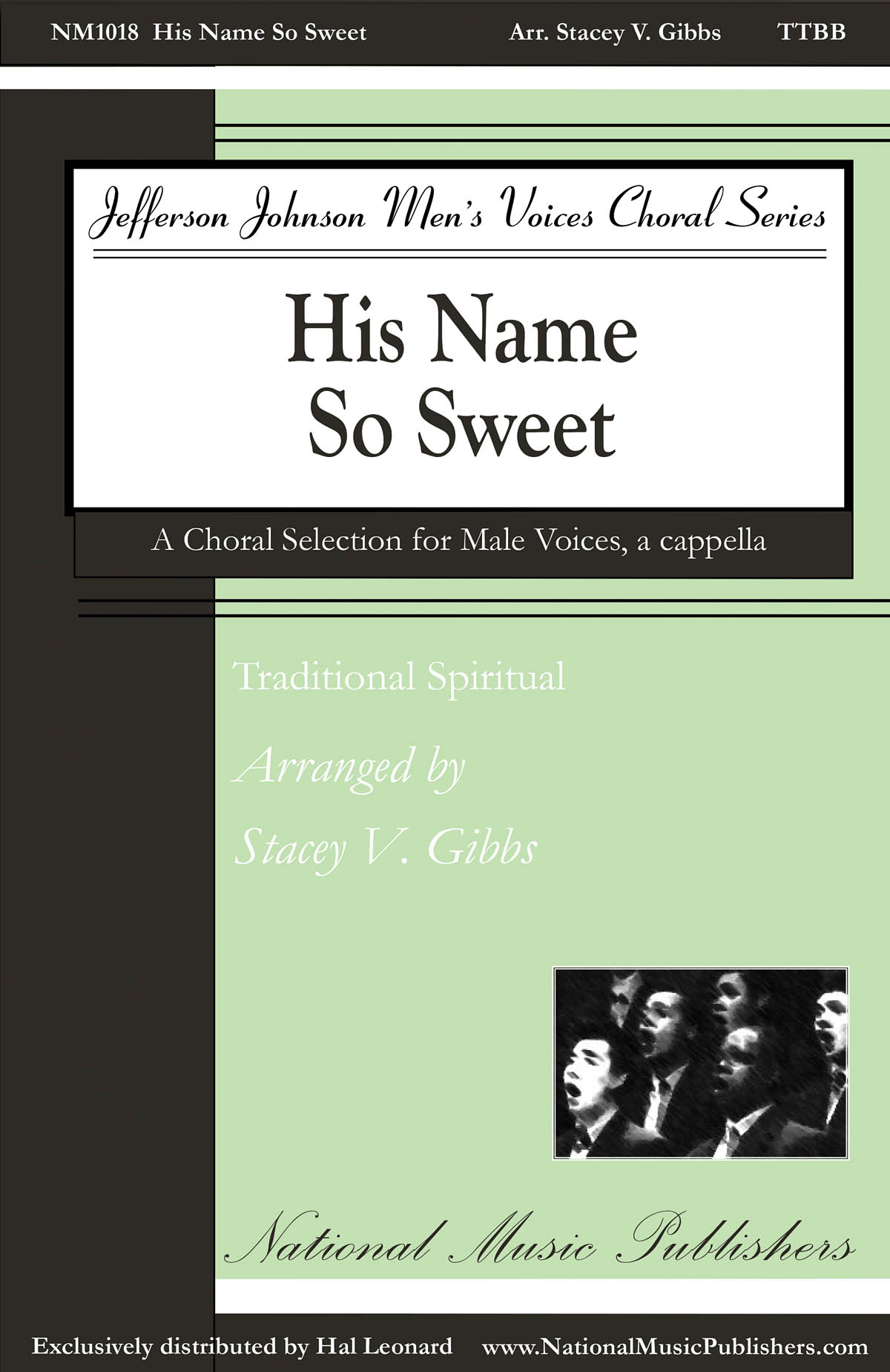 Traditional: His Name So Sweet: Lower Voices a Cappella: Vocal Score