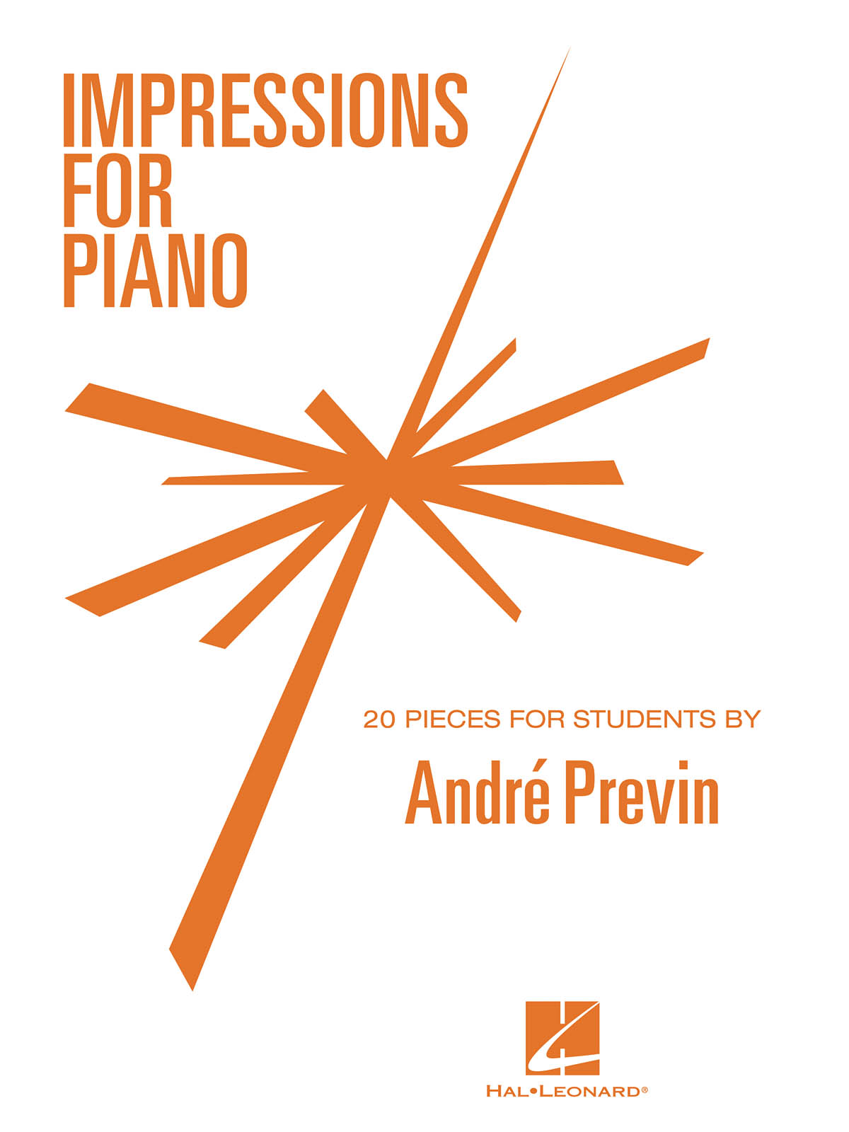 André Previn: Impressions for Piano: Piano: Instrumental Album