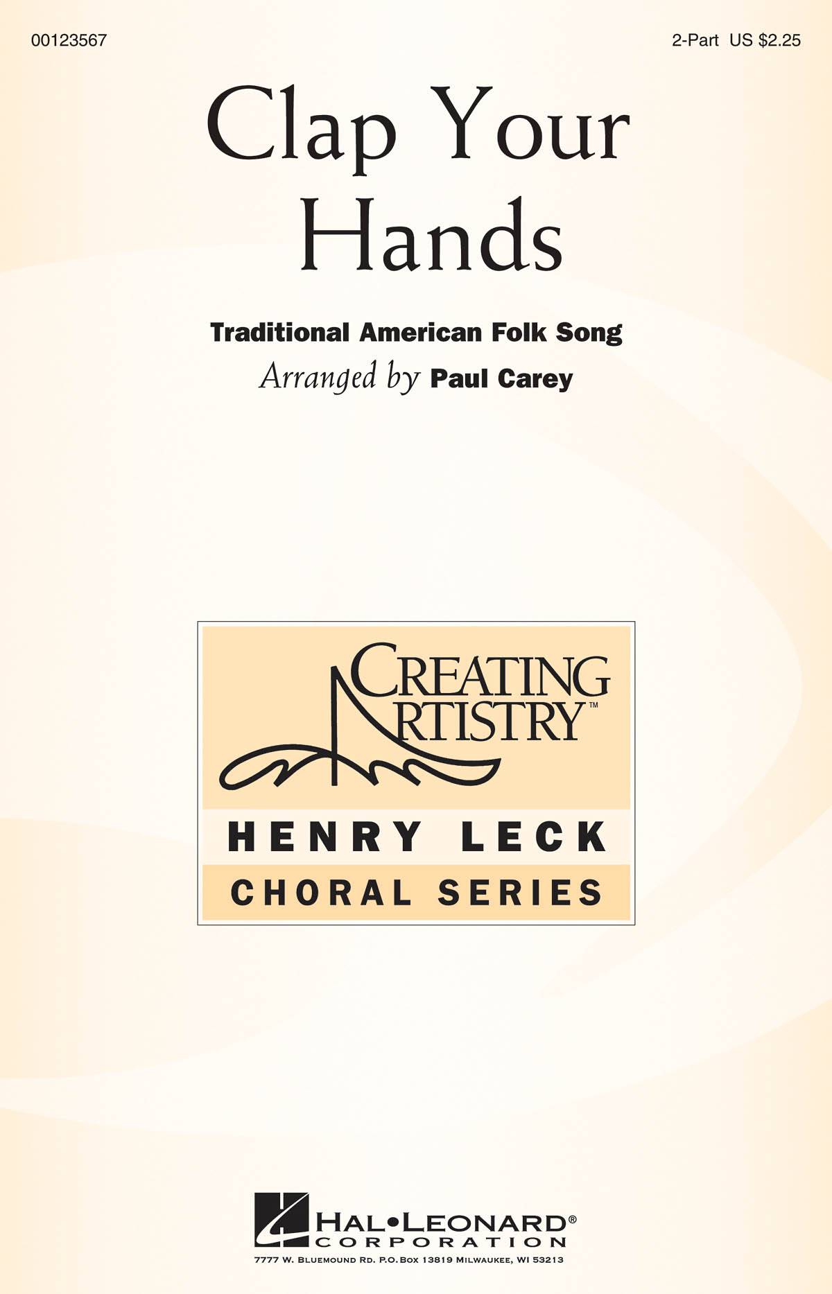 Clap Your Hands: Mixed Choir a Cappella: Vocal Score