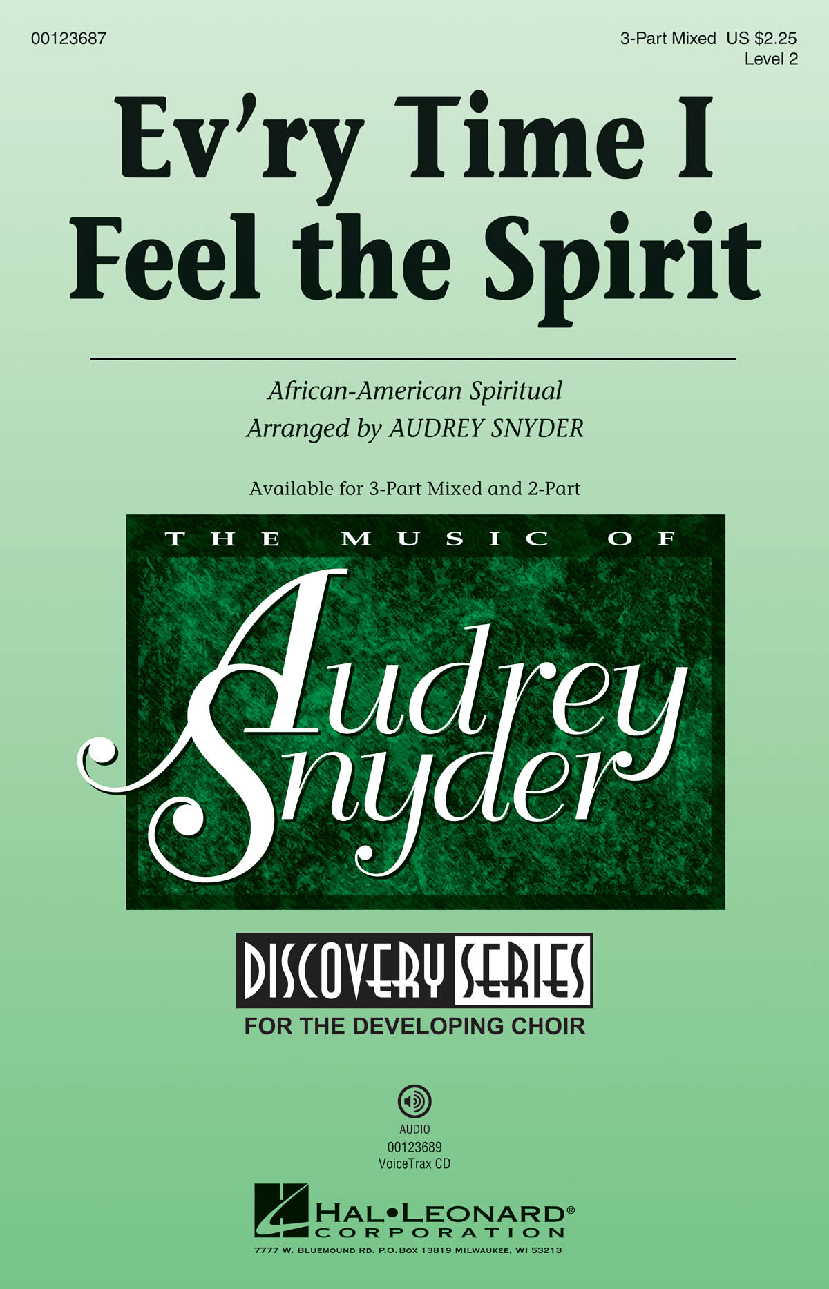 Ev'ry Time I Feel The Spirit: Mixed Choir a Cappella: Vocal Score