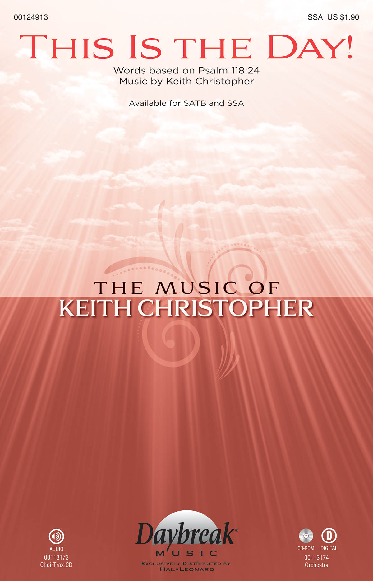 Keith Christopher: This Is the Day!: Upper Voices a Cappella: Vocal Score