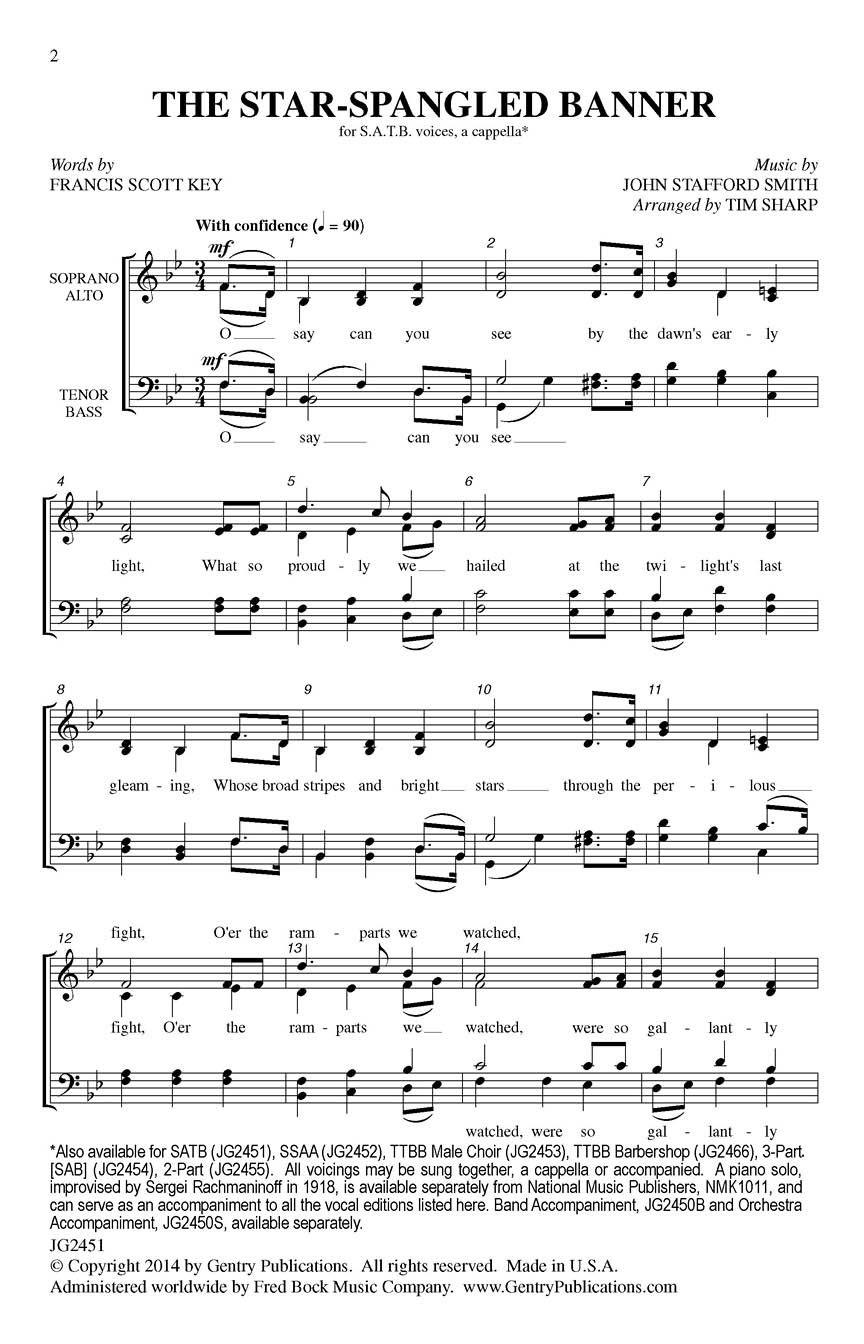 the star spangled banner song by mormon tabernacle choir